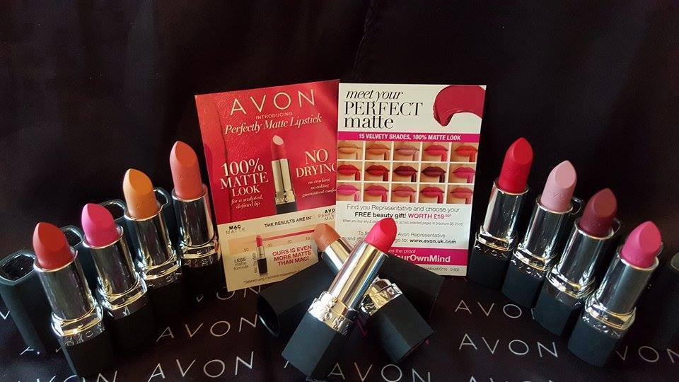 Avon matte lipstick