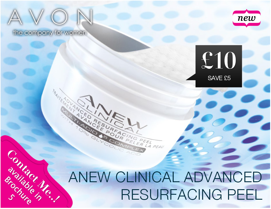 Avon Anew resurfacing peel