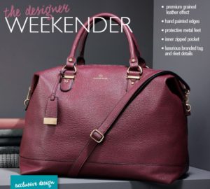 Avon Tabitha Webb weekender bag