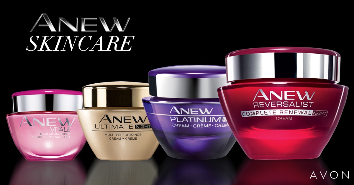 Avon Anew Age Chart