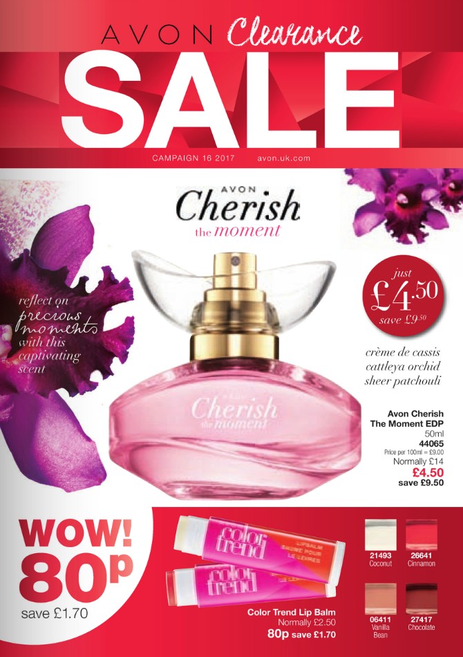 Avon Campaign 16 2017 UK Sale Brochure Online