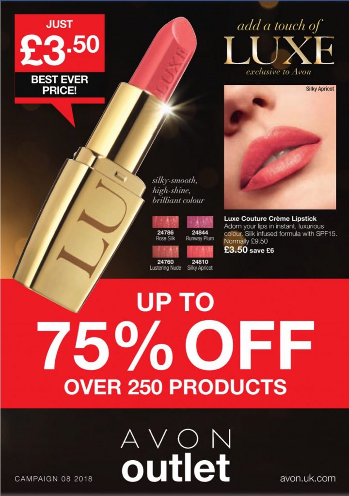 Avon Campaign 8 sale 2018 UK Brochure Online