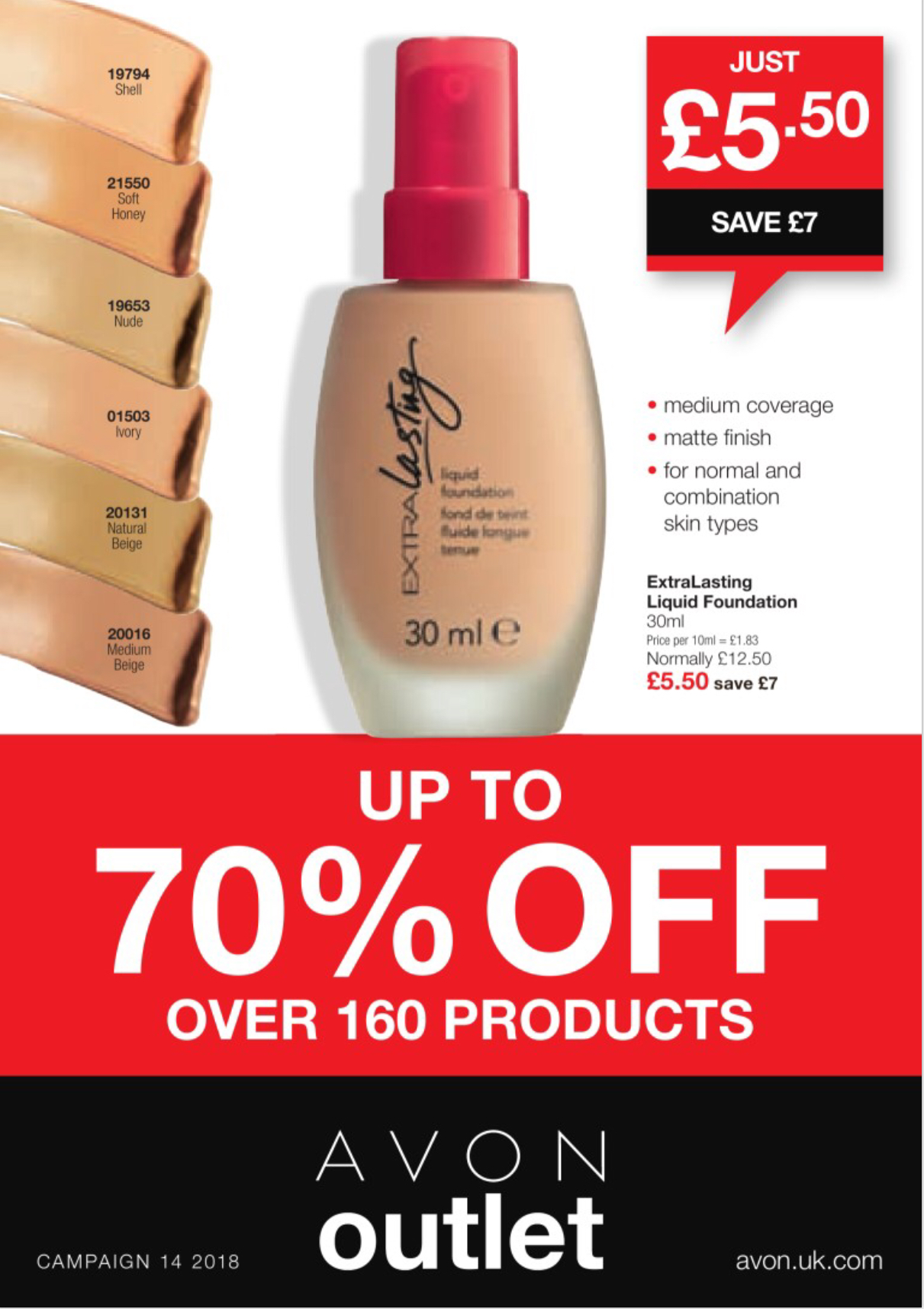 Avon Campaign 14 Sale 2018 UK Brochure Online