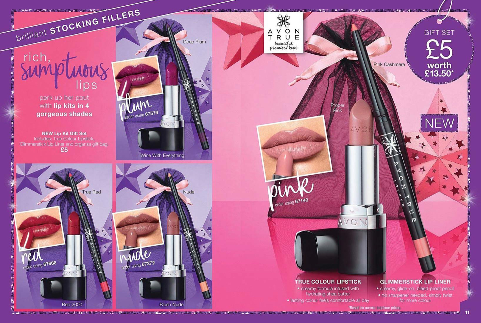 Avon UK Brochure 1 2019 Lipstick Gift Set 