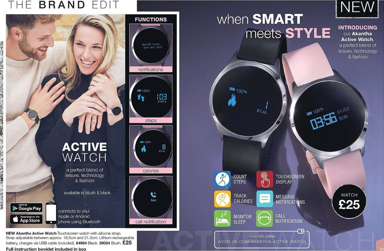 Avon UK Brochure 1 2019 Smart Watch