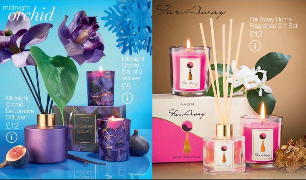 Avon Campaign 2 2019 UK Brochure Online - Far away and midnight orchid home fragrance