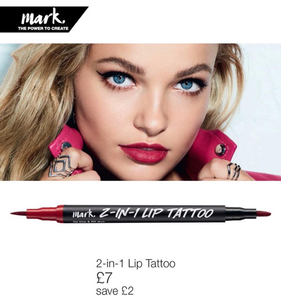 Avon Campaign 4 2019 UK Brochure Online - mark 2-in1 lip tattoo