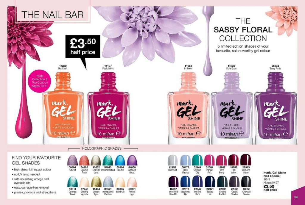 Avon Campaign 6 2019 UK Brochure Online - mark gel nails