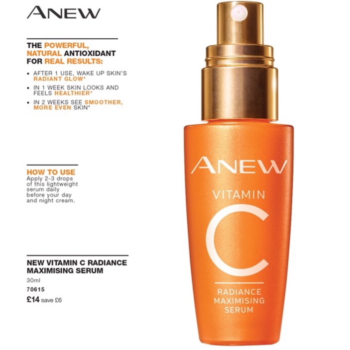 Avon Campaign 9 2019 UK Brochure Online - Anew Vitamin C serum