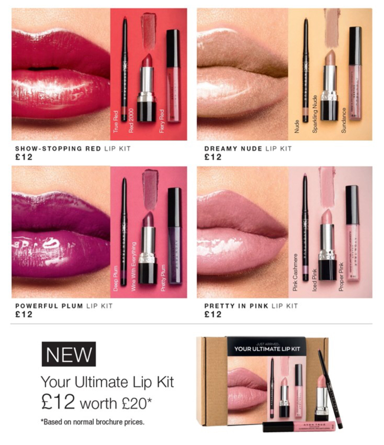 Avon Campaign 10 2019 UK Brochure Online - ultimate lip kit