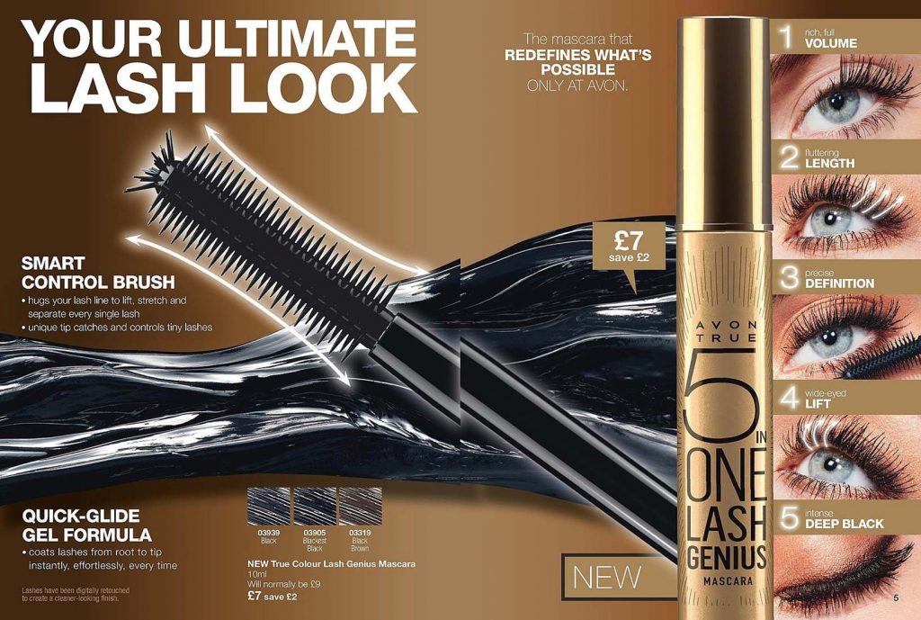 Avon Campaign 13 2019 UK Brochure Online - lash genius mascara