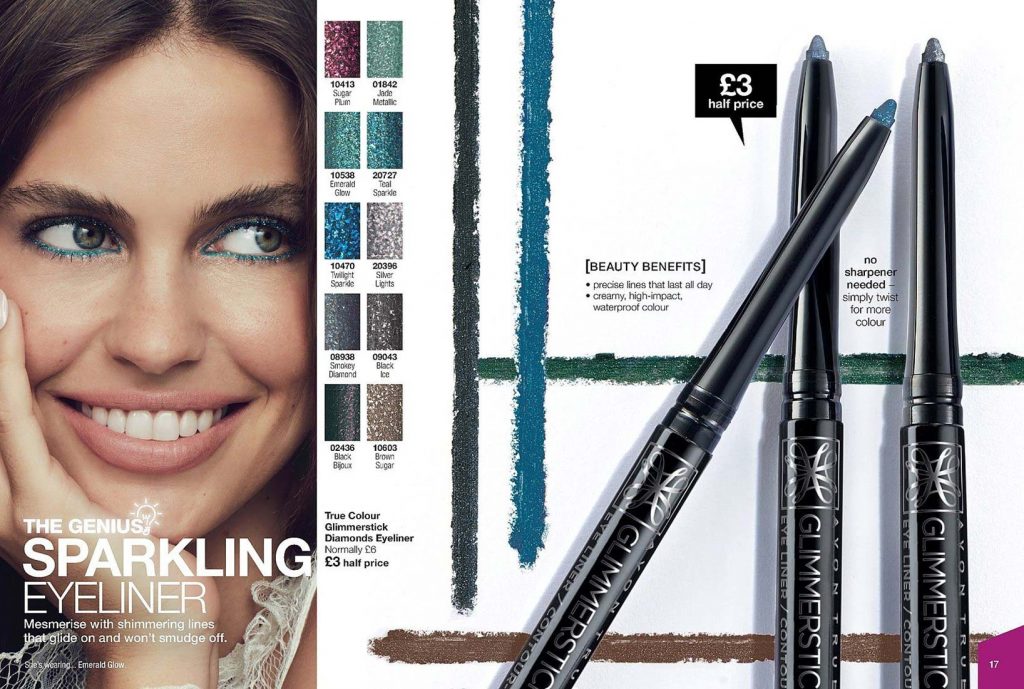 Avon Campaign 8 2019 UK Brochure Online - glimmersticks diamonds