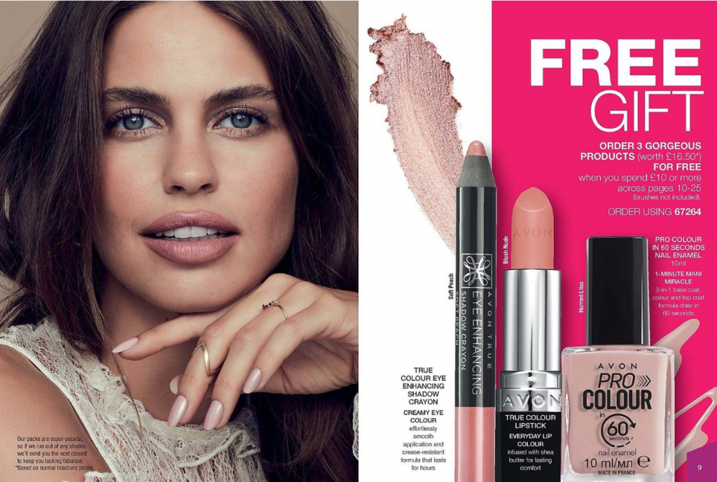 Highlights of Avon Brochure 15 2019 - FREE gift with makeup