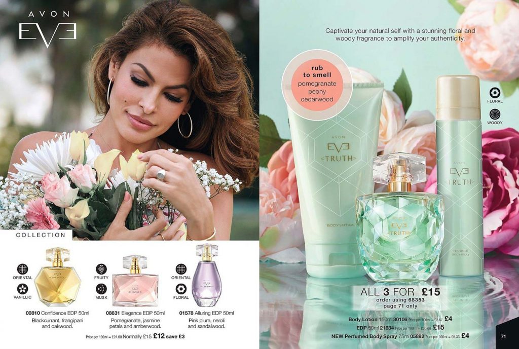 Avon Campaign 16 2019 UK Brochure Online - Eve Truth Perfume collection