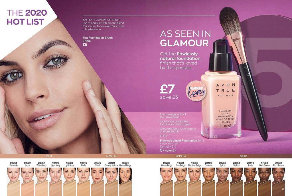 Avon Campaign 3 2020 UK Brochure Online - flawless liquid foundation