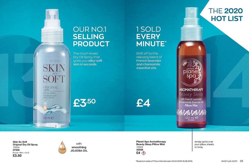 Avon Campaign 3 2020 UK Brochure Online - skin so soft and sleeptherapy