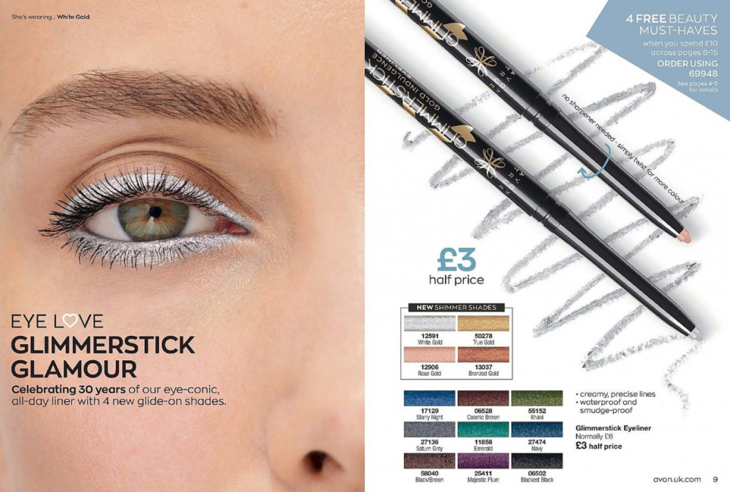 Avon Campaign 4 2020 UK Brochure Online - new glimmersticks