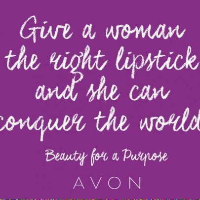 Give a woman the right lipstick and she can conquer the world