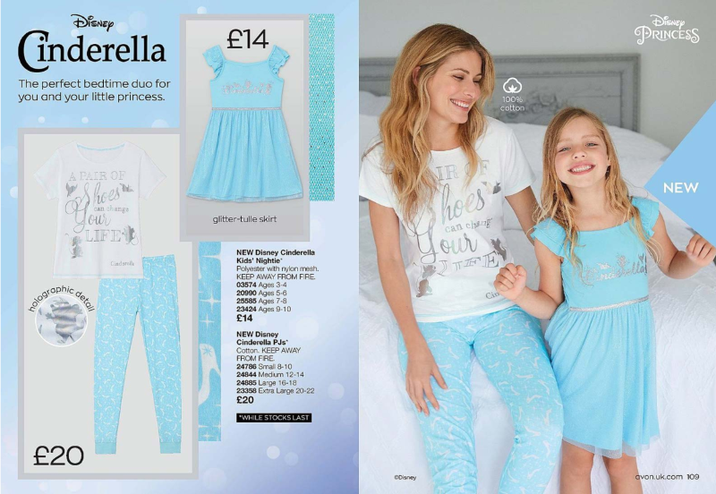 Avon Campaign 5 2020 UK Brochure Online - Cinderella nightwear