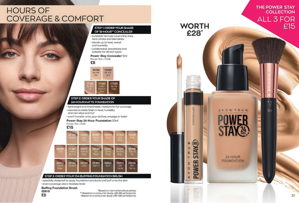 Avon Campaign 6 2020 UK Brochure Online - powerstay makeup