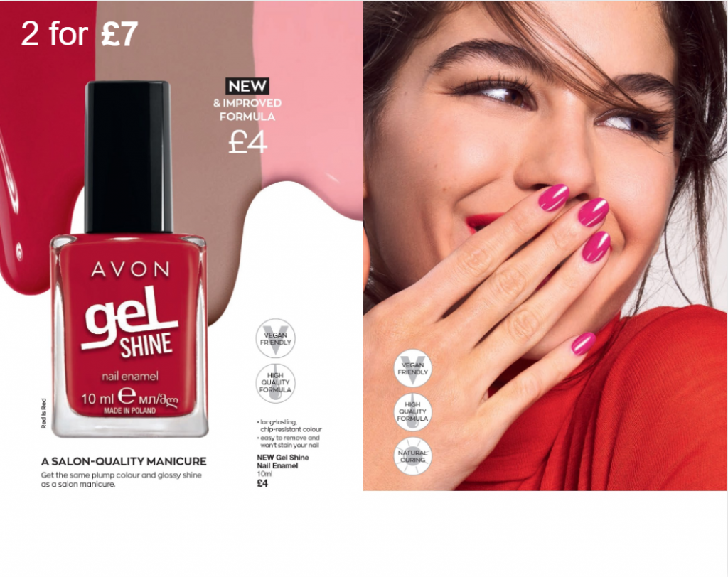 Avon Campaign 7 2020 UK Brochure Online - gel nails