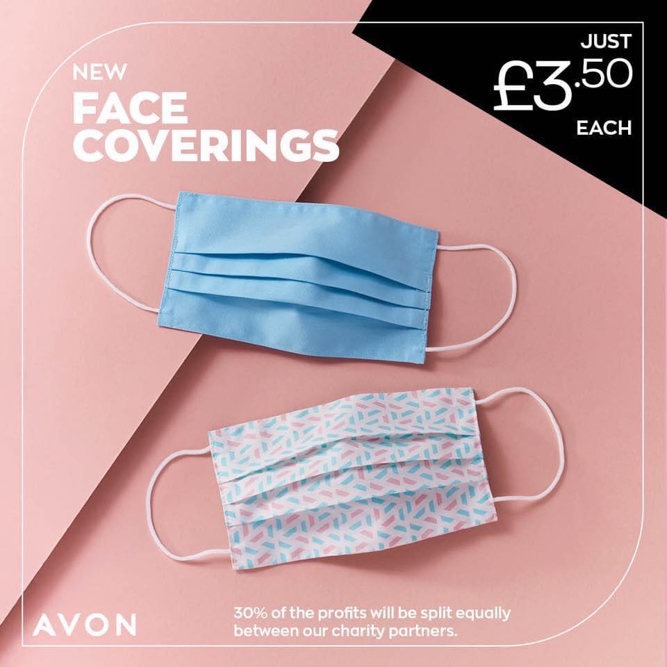 Avon Face Coverings - Avon face Masks