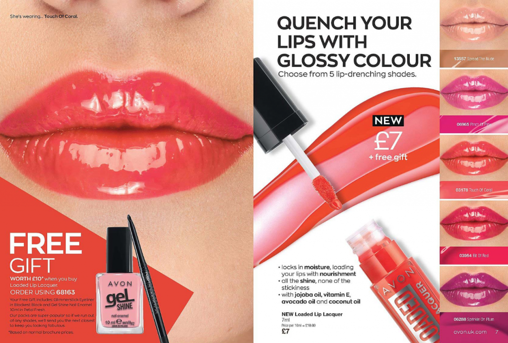 Avon Campaign 11 2020 UK Brochure Online - Loaded Lip Lacquer