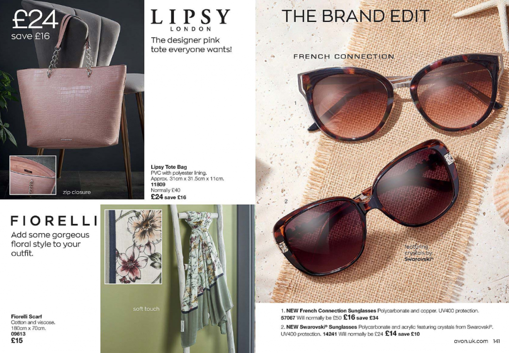 Avon Campaign 11 2020 UK Brochure Online - Lipsy, French Connection, Fiorelli, Swarvoski