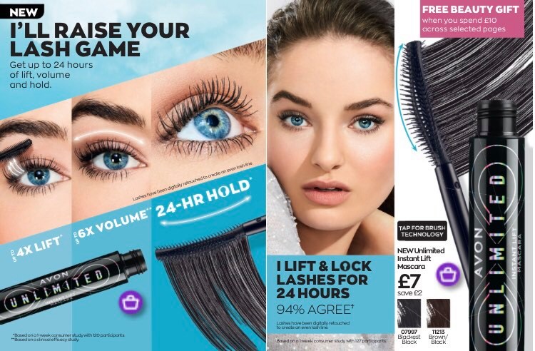 Avon Campaign 2 2021 UK Brochure Online - unlimited instant lift mascara. 