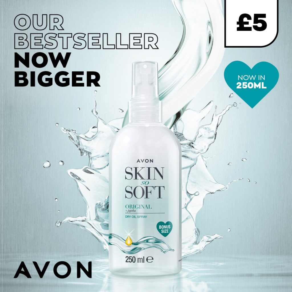 Avon Campaign 8 2021 UK Brochure Online - Skin So Soft Dry Oil Spray