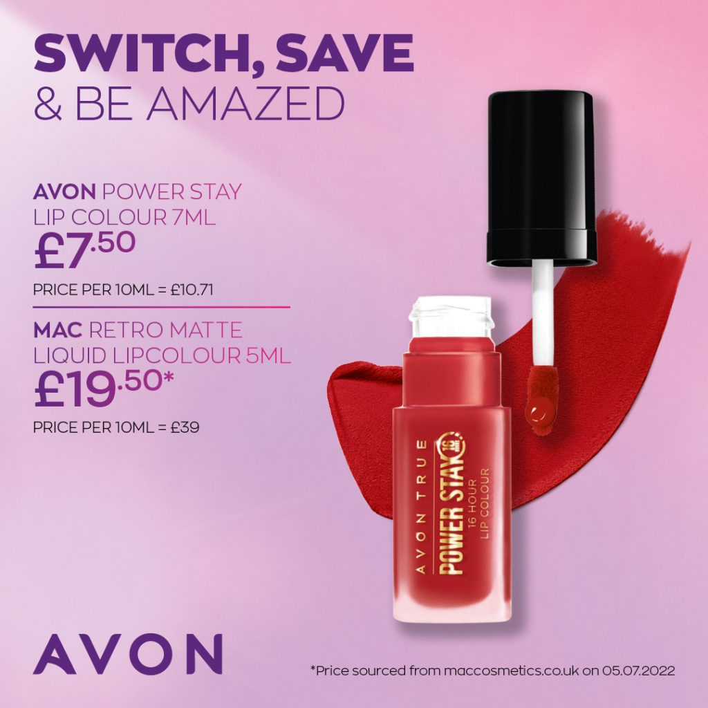 Avon Campaign 8 2022 UK Brochure Online - Avon Power Stay Lip Colour