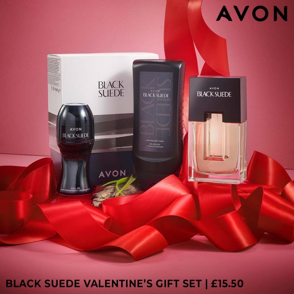 Avon Campaign 2 2023 UK Brochure Online - Black Suede Valentines Gift Set