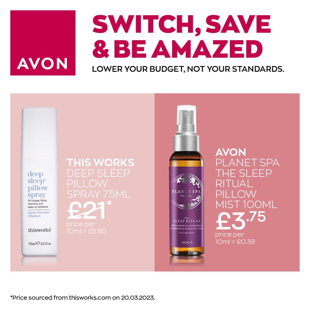 Avon Campaign 4 2023 UK Brochure Online - sleep ritual pillow mist