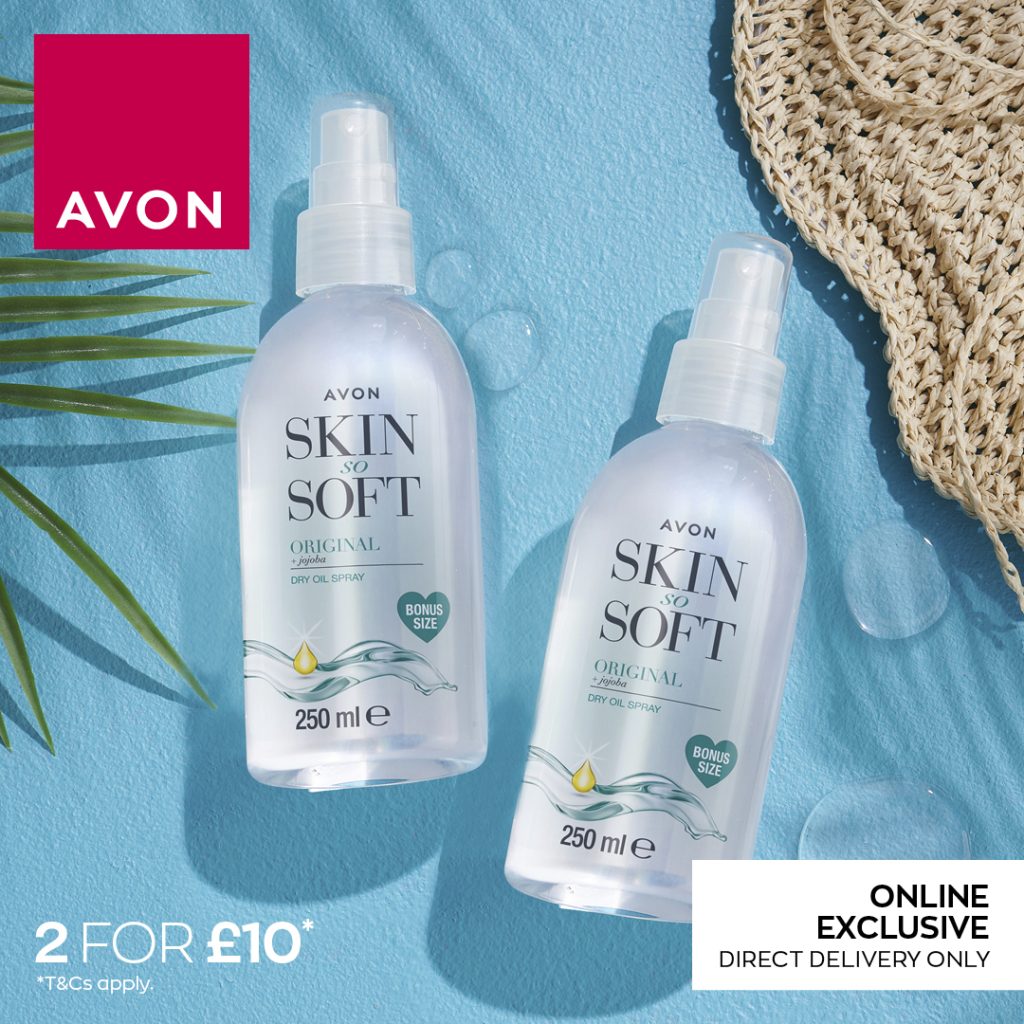 Avon Campaign 4 2023 UK Brochure Online - Avon skin so soft dry oil spray