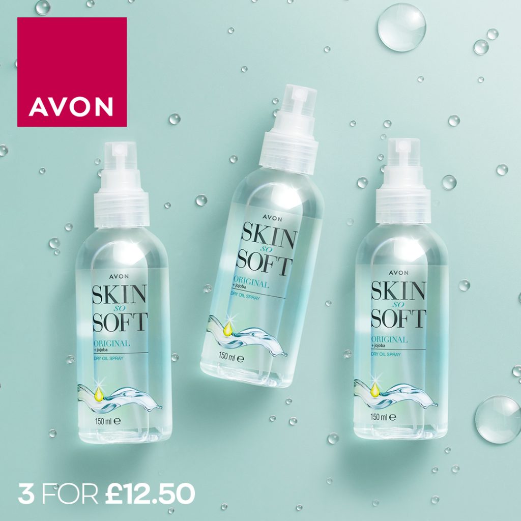 Avon Campaign 5 2023 UK Brochure Online - skin so soft dry oil spray