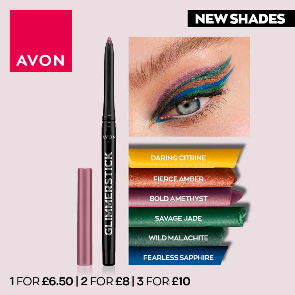 Avon Campaign 8 2023 UK Brochure Online - Glimmerstick Eyeliners